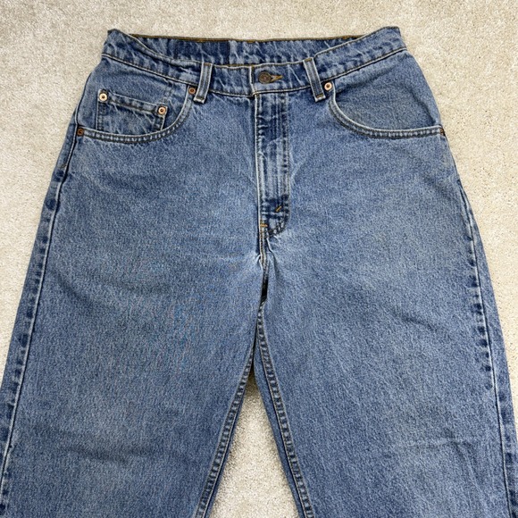Vintage Levi's 560 Jeans Mens 33x30 Blue Denim Loose Fit Tapered Leg USA 90s - Picture 2 of 14